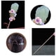 thumbnail image 3 of Palillos de metal hechos a mano para peinados elegantes: perfectos para mujeres y niñas Palillos para el cabello vintage de jade transparente, 3 of 7