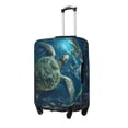 thumbnail image 2 of Bingfone Artistic Turtle Earth Luggage Cover Washable Suitcase Cover Protector Anti-scratch Suitcase cover Fits 18-32 Inch Luggage (No luggage included), 2 of 8