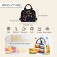 thumbnail image 7 of Yuyamidu Colorful Dog Lunch Box for School Student Insulated Lunch Bag for Kids Girls 6-8/8-10 Reusable Food Handbags Case 3rd Grade Cute Cooler Bags with Detachable Strap, 7 of 7