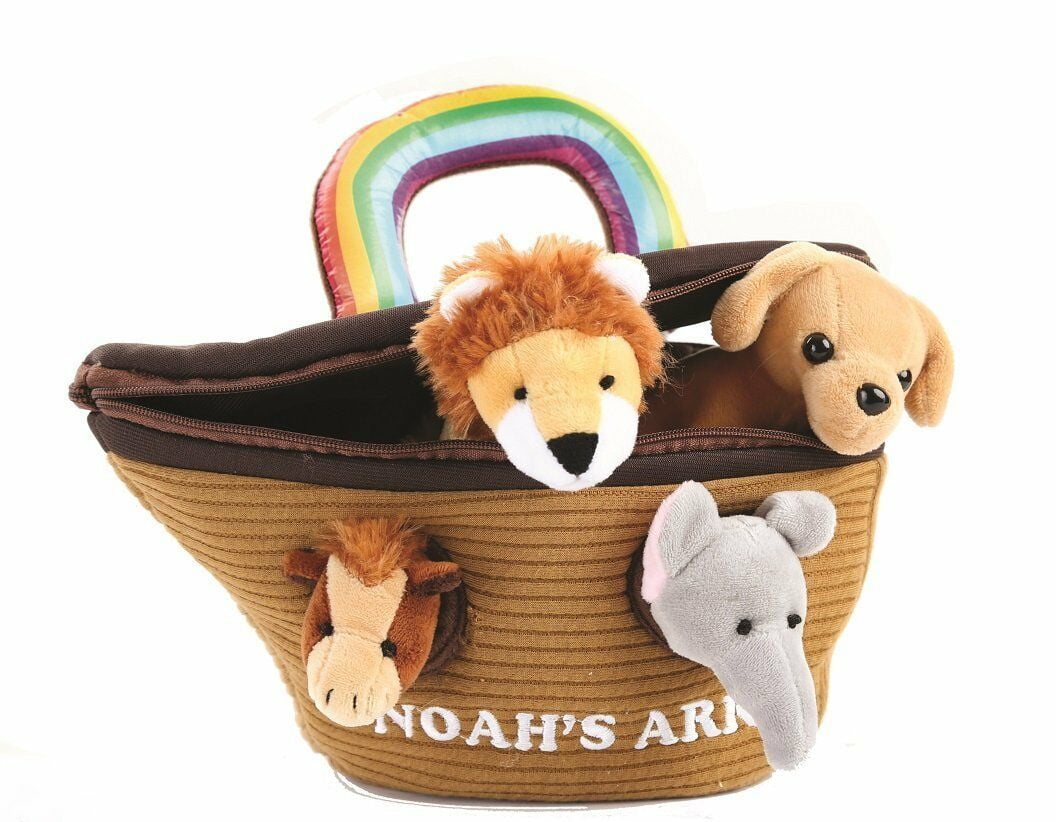 noah's ark plush set