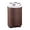 Deep Brown, variant on 10PCS Leather Can Cooler : Slim Beer Can Cooler Insulated, Reusable Drink Sleeves for Iced Drinks,Beer Cooler for Cans (Brown)