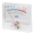 thumbnail image 1 of Audio Equipment Tool Power Amplifier Header, with Pointer Dial VU Meter Header, P-55 for Recording Studio Car Audio Transform DIY Home Audio, 1 of 7