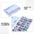 thumbnail image 3 of unbranded 500Ud Kit De Capacitores Electrolíticos De Aluminio Para LCD Radios Y Audio Color Plata, 3 of 6