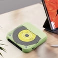 thumbnail image 2 of Bluetooth CD Player - Mini Portable CD Player, Slim and Lightweight - Versatile - Compatible with CD, USB - 135 x 135 x 25 mm, Green, 2 of 4