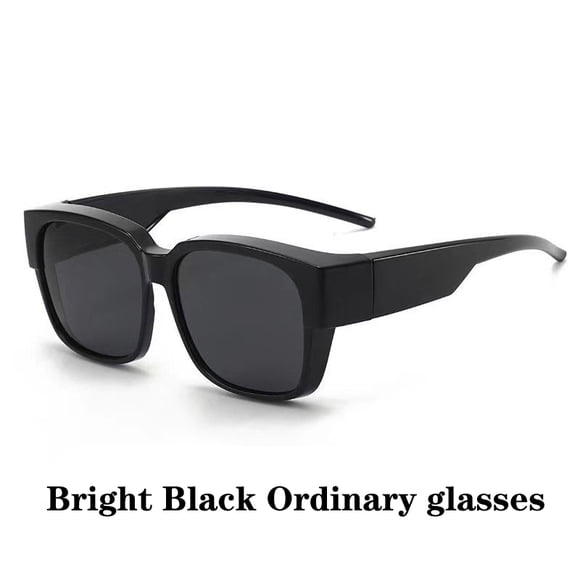 Typpkmm New Fashion Polarized Sunglasses Cover with Over Myopia Prescription Glasses