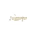 thumbnail image 2 of Meridian Furniture 6-Piece Cream Corduroy Performance Fabric Modular Sectional, 2 of 12