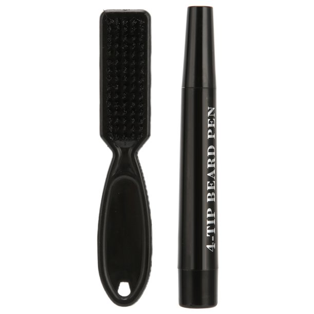 ANGGREK Male Mustache Repair Shape,Men's Beard Pencil Filler Beard Chest Hair Filling Pen For