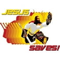 thumbnail image 3 of CafePress - Jesus Saves Mug - 11 oz Ceramic Mug - Novelty Coffee Tea Cup, 3 of 6