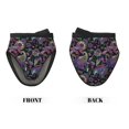thumbnail image 7 of Purple Green Flower Paisley Oven Mitts Heat Resistant - Soft Lining Silicone Mini Oven Mitts with HangingLoop, Kitchen Oven Gloves Heat Resistant 500℉ for Cooking Baking Microwave, 7 of 7