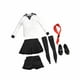 thumbnail image 5 of Traje de uniforme para niña, ropa para mujer, falda, disfraz de moda elegante, Cosplay para muñeca BJD de 12 pulgadas, figuras femeninas, vestir el, 5 of 8