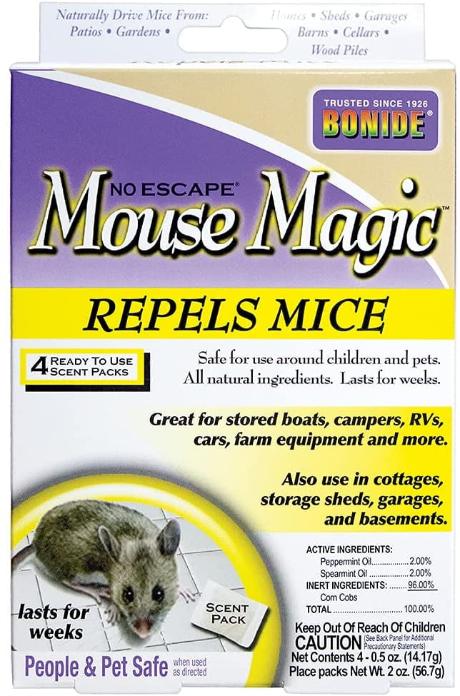 Bonide 4-Pk. Mouse Magic Ready-to-Use Scent Packs