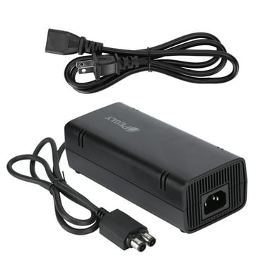 PEGLY AC Adapter for Xbox 360 Slim, Power Supply with Cord Replacement Charger Power Brick for Xbox 360 Slim Console