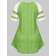 thumbnail image 2 of Camiseta Broderie Anglaise Rosegal Camisetas tallas grandes, 2 of 5