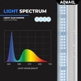 thumbnail image 5 of Aquael Leddy Slim Marine Premium Aquarium Light White, 36W 40"-48", 5 of 5