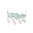 thumbnail image 2 of Folding Multi-head Drying Rack Socks Clip Windproof Multifunctional Telescopic Drying Rack, 2 of 8