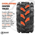 Ocelot Sport Quad ATV /UTV Tire All Terrain Bounty Hunter of fun 18x9.5