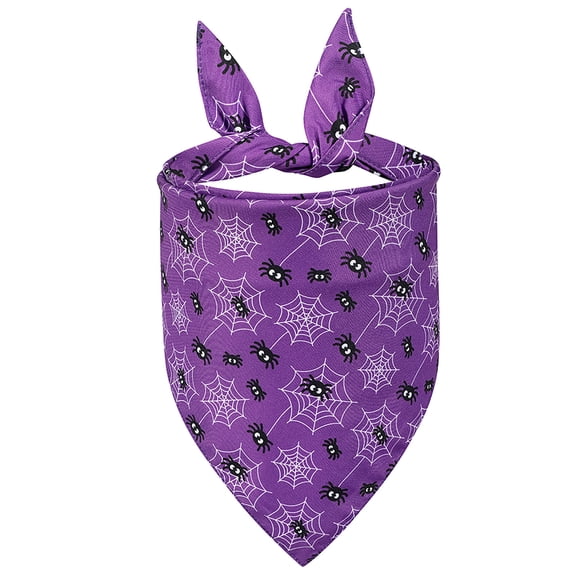 Clearance under $5-Shldybc Halloween Adjustable Fashion Pet Bib Dog Saliva Towel Pet Supplies, Summer Savings Clearance