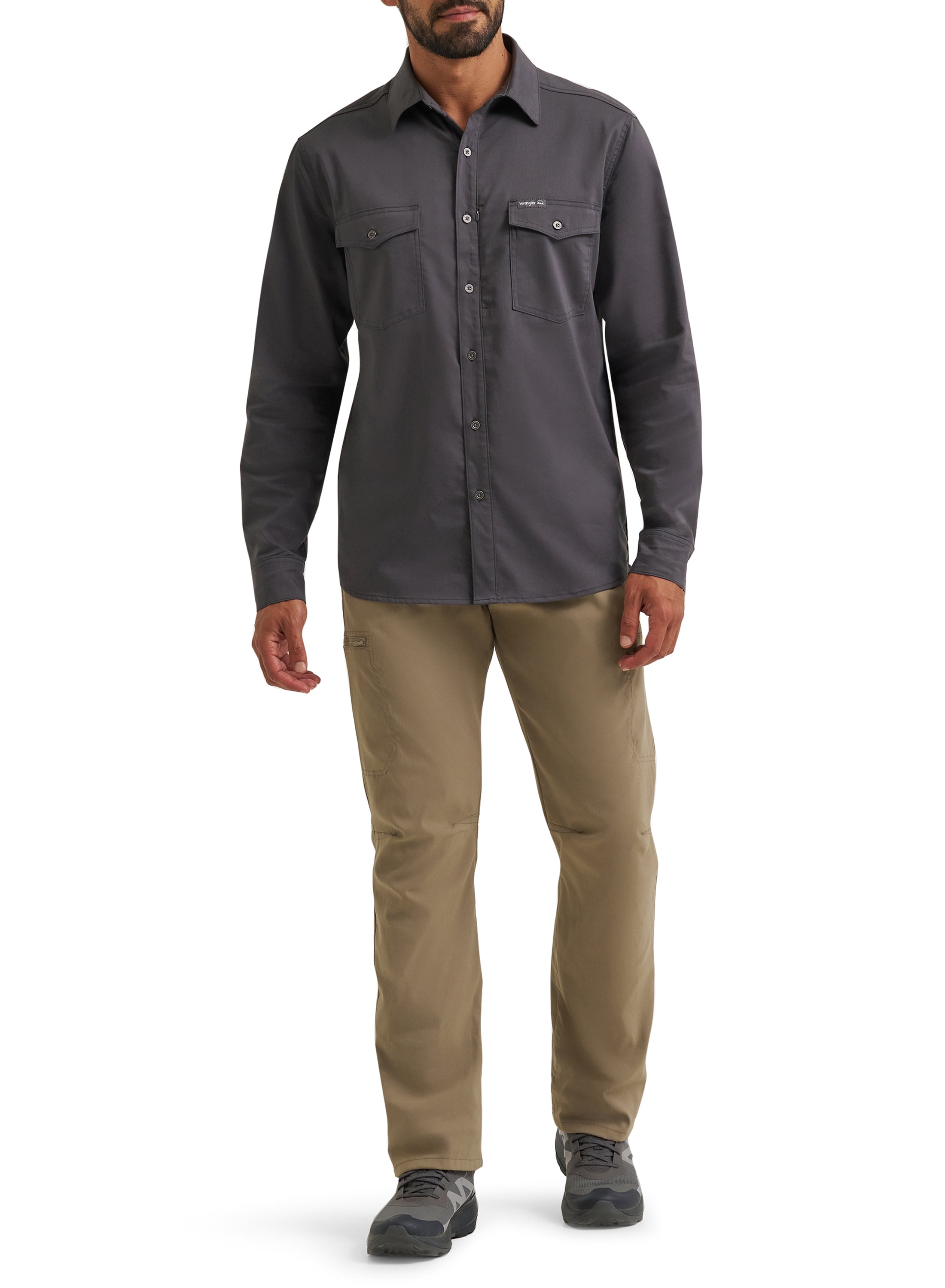 Wrangler® Men's Outdoor All Season Tech Long Sleeve Shirt