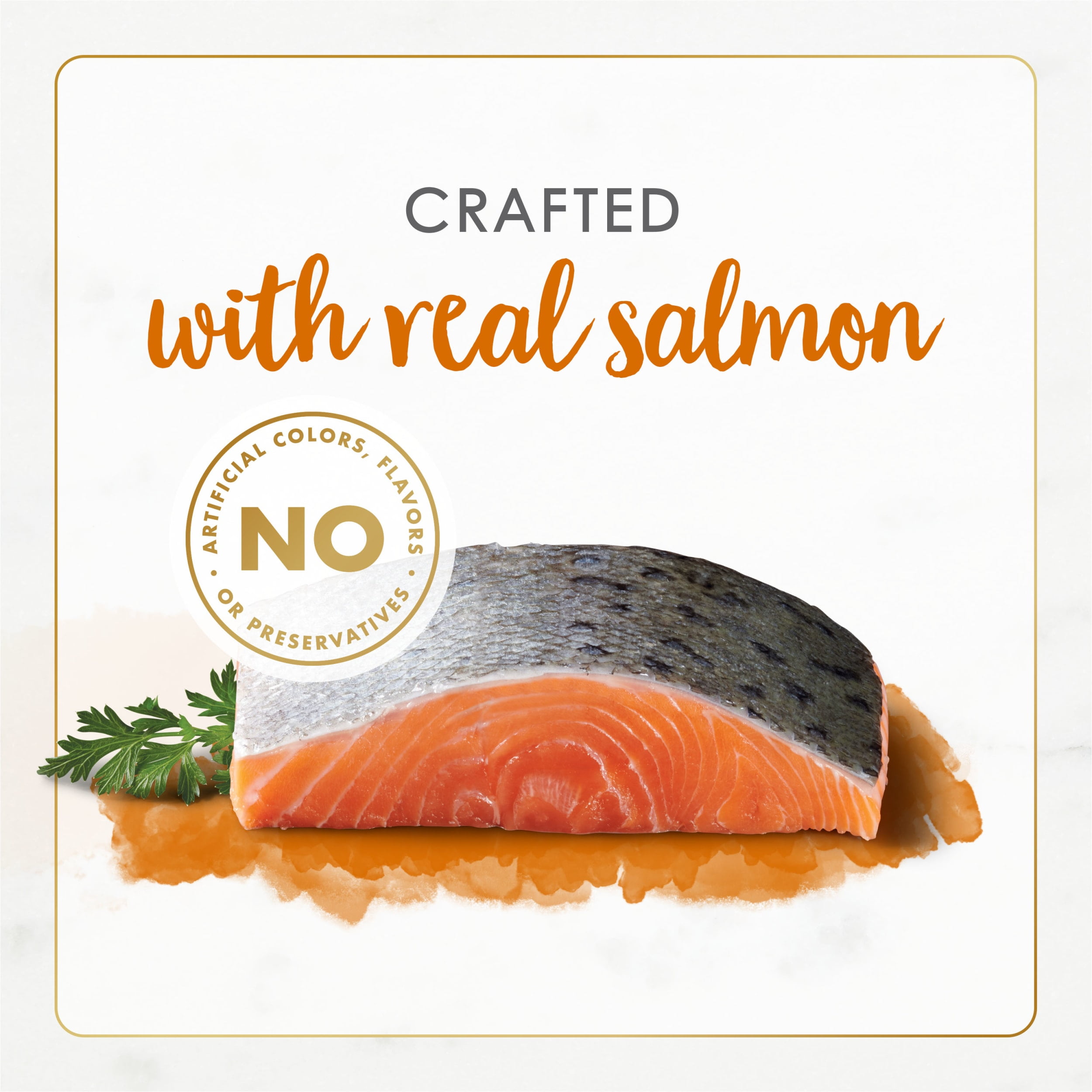 Purina Fancy Feast Gourmet Naturals Pate Wet Cat Food, Alaskan Salmon, 3 oz Cans (12 Pack) - product image