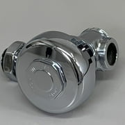 Sloan 3080050 Regal 1.28 GPF Manual Toilet Flushometer, Polished Chrome & Black