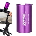 thumbnail image 4 of Adaptador sillín Shim 31,6 a 30,9mm tubo sillín 60mm accesorios de cubierta protectora adaptador de manga manga reductora para Zulema Cuña de tija de sillín de bicicleta, 4 of 8