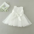 thumbnail image 3 of Baby Girls Baptism Dress Heirloom Christening Gown with Cape Lace Design 24M, 3 of 4