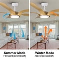thumbnail image 5 of Wellspeed 56 in. 5-Blade Farmhouse Indoor/Outdoor Black Smart Ceiling Fan with Remote Control, 5 of 15
