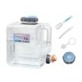 thumbnail image 1 of Contenedor De Agua Grande Para Camping, Dispensador De Bebidas Para Picnic, Lavado De Manos Y Conducción, 12 Litros, Vertical., 1 of 8