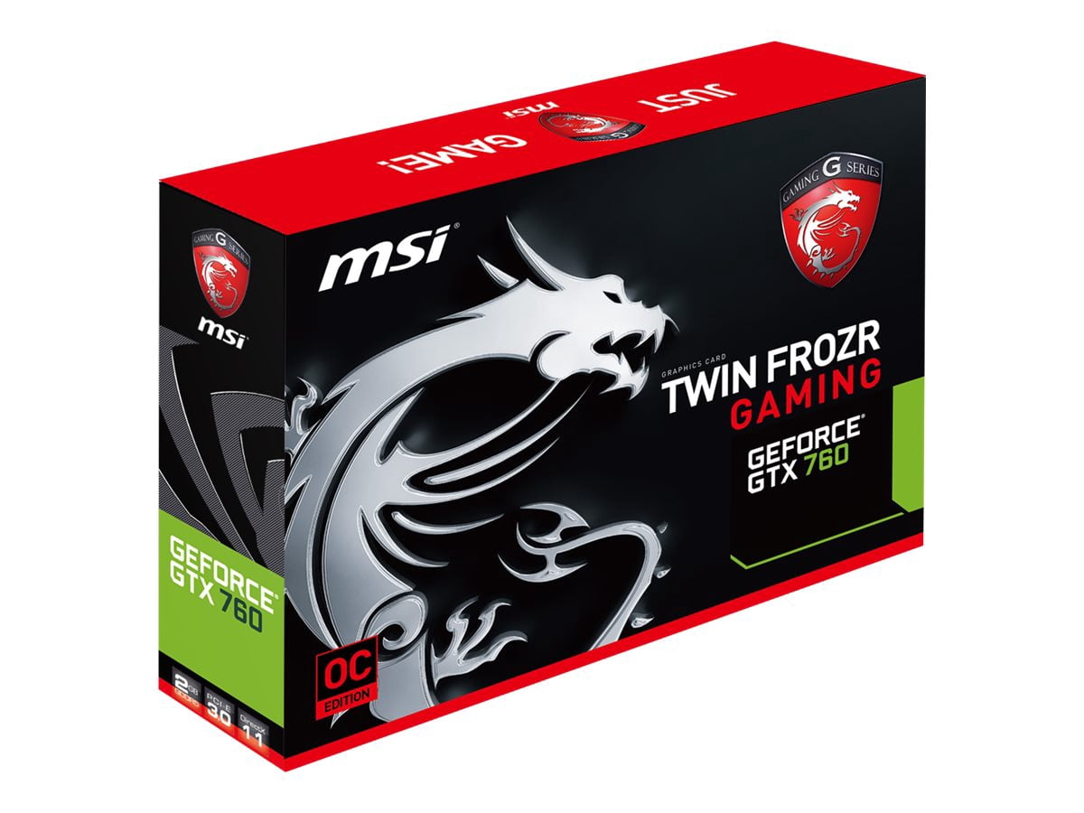 MSI NVIDIA GeForce GTX 760 Graphic Card, 2 GB GDDR5