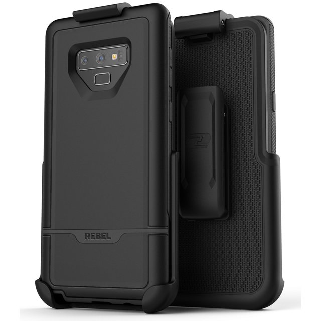 Rebel Case for Galaxy Note 9 Case with Belt Clip Holster (Dual Layer