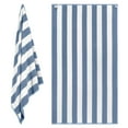 thumbnail image 6 of White Classic Luxury Cabana Stripe Cotton Beach Towels, Light Blue, 35 x 70, 2 Pack, 6 of 6