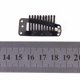 thumbnail image 4 of Snap Clip 10 dientes de 35 mm para la extensión del pelo de la trama de las pelucas 12pcs Dark Brown Yuyangstore Snap Clip 10 dientes de 35 mm para la extensión del pelo de la trama de las pelucas 12pcs Dark Brown, 4 of 8