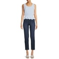 thumbnail image 2 of Time And Tru Women's Coordinating Peplum Waist Tank Top, 2 of 5