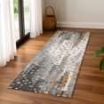 thumbnail image 6 of Addison Rugs Mayfield Premium Machine Washable Transitional Geometric Gray Runner Rug, 2'3" x 7'6", 6 of 6