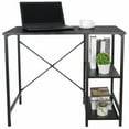 thumbnail image 3 of ZENSTYLE Computer Desk Writing Desk Corner Workstation PC Table, Black, 3 of 6