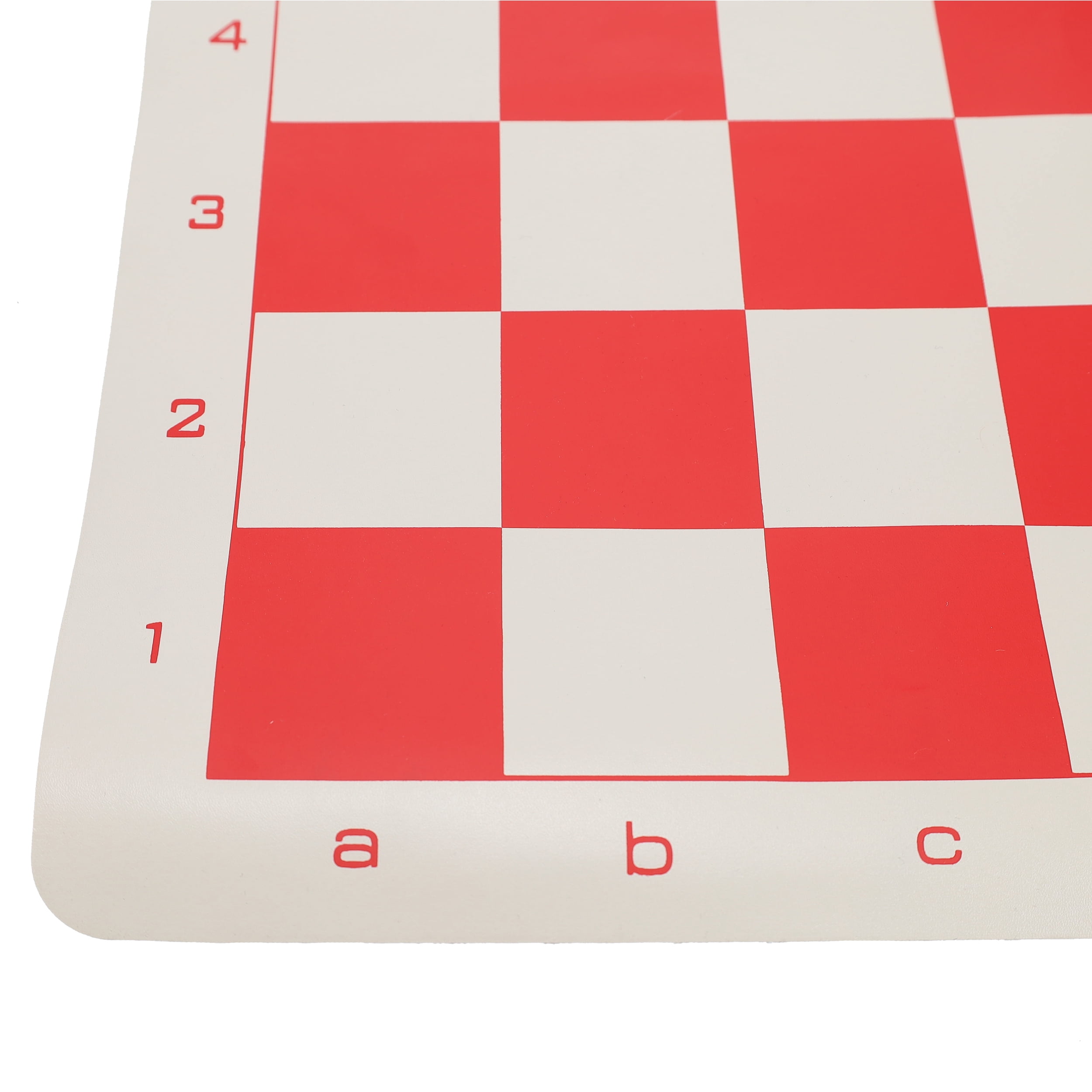 WE Games Best Value Plastic Staunton Tournament Chess Set - Vinyl Board