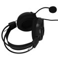 thumbnail image 4 of Auriculares para juegos con cable, cómodos, multifuncionales, multicolores, RGB, con micrófono omnidireccional, color negro, 4 of 8