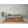 thumbnail image 3 of Ahgly Company Indoor Rectangle Oriental Orange Industrial Area Rugs, 3' x 5', 3 of 4