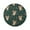 Cute Christmas Reindeer Pattern, variant on 15.4" Round Placemat Set of 1 Polyester Fabric Place Mats Non-Slip Dining Kitchen Table Mats for Kitchen Party Decor Cute Christmas Reindeer Pattern