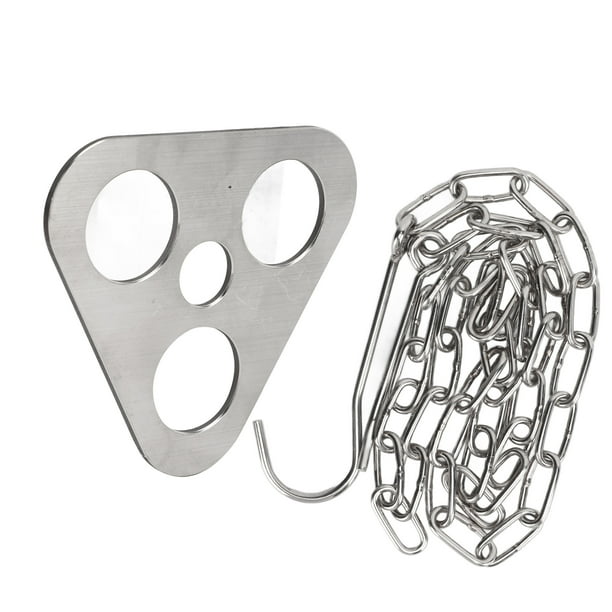 Trípode para Acampar para Cocinar Trípode para Acampar Al Aire Libre Colgador para Ollas Picnic Soporte para Fuego Soporte para Trípode de Acero Inoxidable Gancho para Colgar ANGGREK Otros