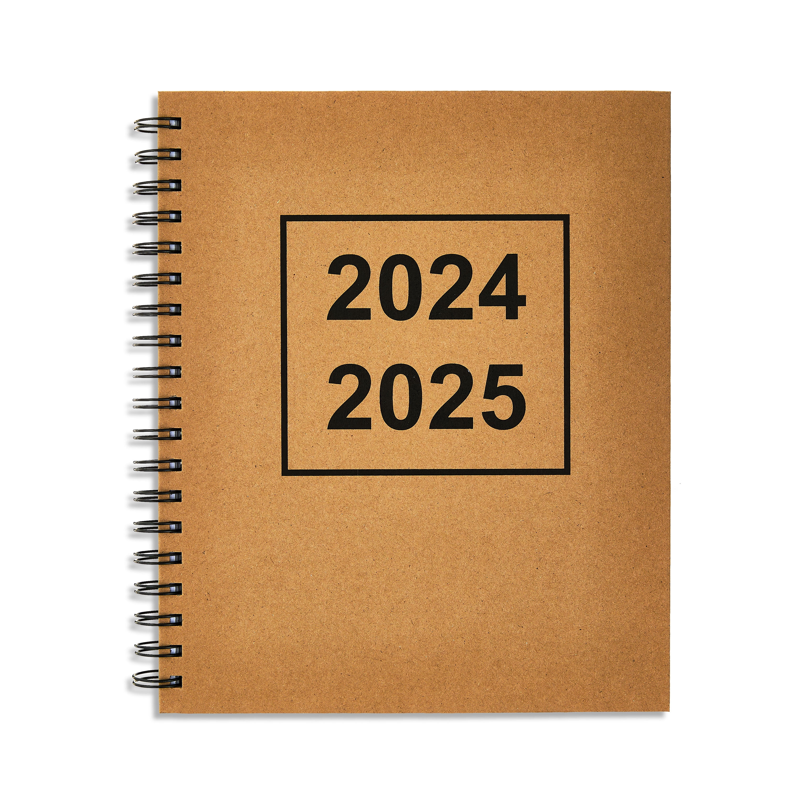 Pen+Gear 14-Month Weekly Planner, July 2024 - August 2025, Brown, 8.43 in x 10 in