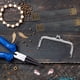 thumbnail image 2 of 10 unidades de marcos flexibles internos de metal de 10 cm, clips de resorte para bolsos, bisagras, accesorios para monederos y bolsos de mano - Verde oscuro, 2 of 7