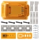 thumbnail image 1 of Battery Replacement Plastic Case for DeWalt 20V DCB201,DCB203,DCB204, 1 of 5