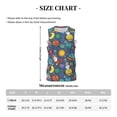 thumbnail image 4 of Xecao Cartoon Space print basketball shirt for both men and women, a unisex basketball jersey perfect for theme parties-X-Large, 4 of 6