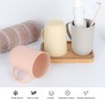 thumbnail image 2 of Taza de trigo Bearachild vaso reutilizable soporte para cepillos de dientes, 2 of 6