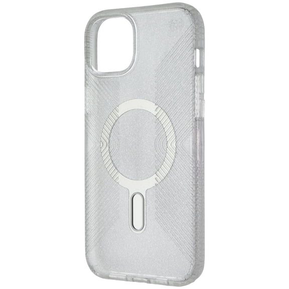 Open Box Speck Presidio w/ Click Lock for MagSafe iPhone 15 Plus/14 Plus - Clear/Glitter