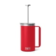 thumbnail image 3 of Cafetera de prensa francesa YETI Rambler 1L Rescue Red, 3 of 8