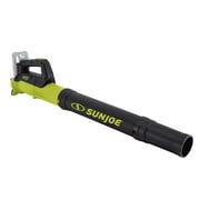 Restored Premium Sun Joe 24V-TB-LTE 24-Volt iON Cordless Compact Turbine Jet Blower, Kit (w/ 2.0-Ah Battery + Quick Charger) (Green) (Refurbished)