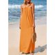 thumbnail image 5 of Vestido de verano PRETTYGARDEN para mujer 2025 con tiras holgadas, naranja, 5 of 8