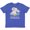 Retro Heather Royal, variant on Inktastic My Nana Loves me to the Moon and Back Elephant Family Youth T-Shirt